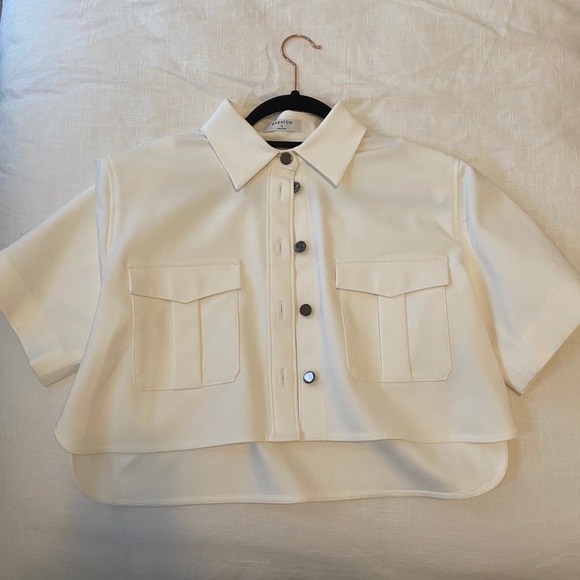 Aritzia Babaton Torino Button Up Top - Picture 8 of 10
